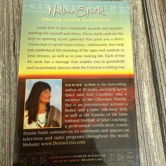 Native Spirit 44-Card Deck Oracle Cards with Guidebook by Denise Linn - Picture 5 of 6